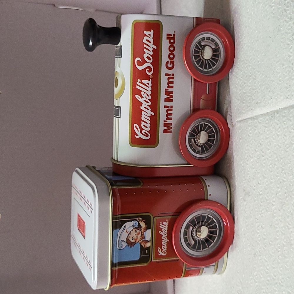 Campbell's Soups M'm! M'm! Good! Collectors tin train
